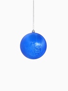 Ёлочные игрушки «Туман», шары новогодние, d=10 см, набор 4 шт., синий - Фото 4