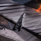 Зажим для галстука "Классический" с рамкой, цвет серебряный - Фото 2