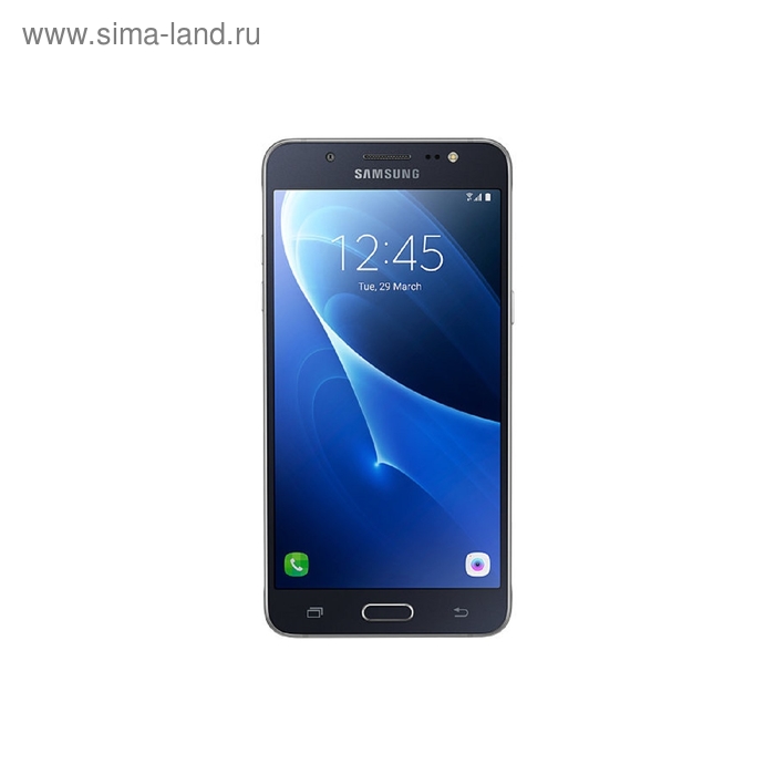 Смартфон Samsung Galaxy J5 (2016) SM-J510 16Gb черный - Фото 1