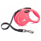 Рулетка Flexi New Classic XS (до 12 кг) 3 м лента, красная - Фото 1