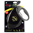 Рулетка Flexi Giant Neon L (до 50 кг) со светоотражающим ремнем, 8 м - Фото 4