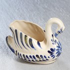 Конфетница "Лебедь", роспись, 18*14 см - Фото 1