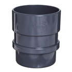 Муфта соединительная для водостока DÖCKE LUX, цвет графит - Фото 1