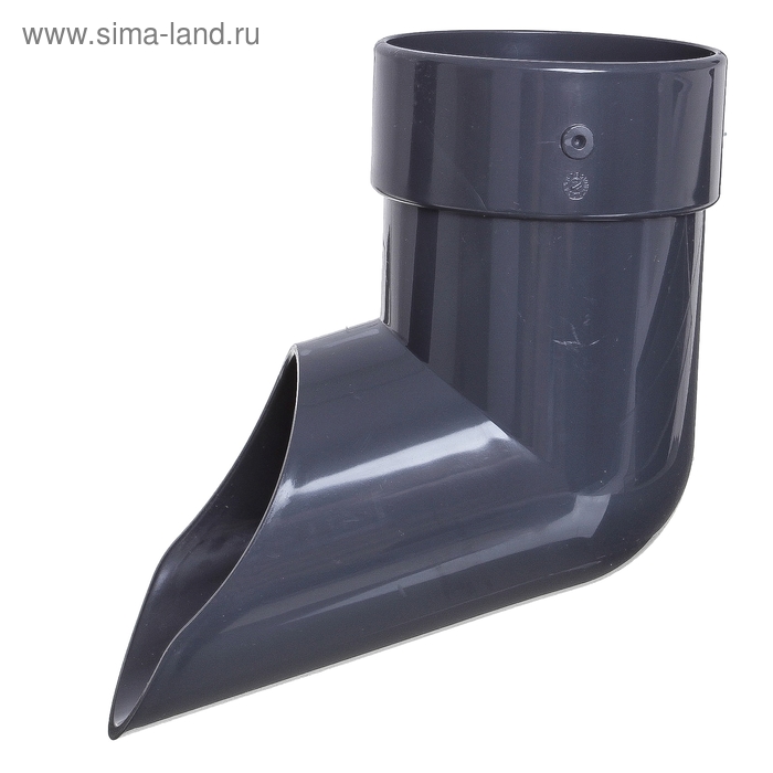 Наконечник для водосточной трубы DÖCKE LUX, цвет графит - Фото 1
