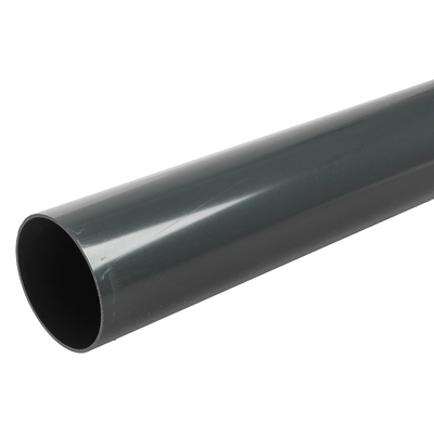 Труба водосточная DÖCKE LUX, 3000 мм, цвет графит