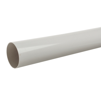 Труба водосточная DÖCKE LUX, 3000 мм, цвет пломбир