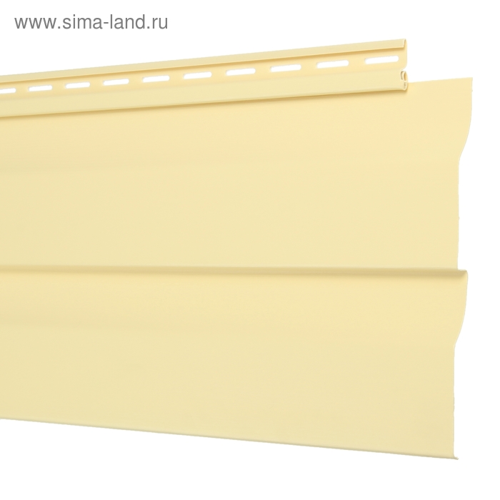 Сайдинг DÖCKE « Корабельный брус» D4.5D, 3660 мм, цвет лимон - Фото 1