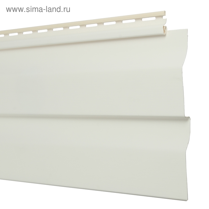 Сайдинг DÖCKE « Корабельный брус» D4.5D, 3660 мм, цвет пломбир - Фото 1