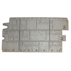 Панель фасадная DÖCKE - R BURG, 946×445 мм, цвет кукурузный, 0.42 м² - Фото 3