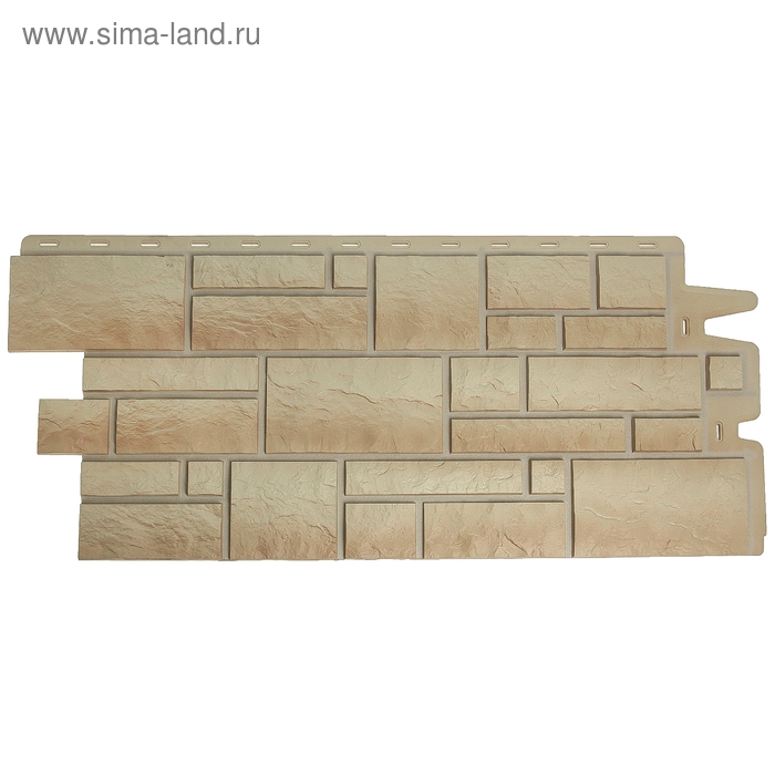 Панель BURG (Песчаный) DÖCKE-R, 946х445 мм, 0,42м2 - Фото 1