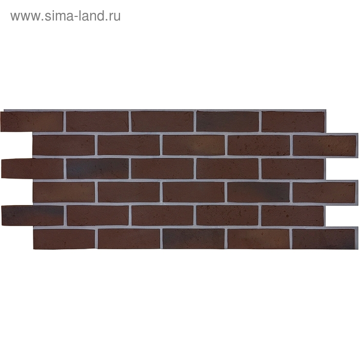 Панель BERG (Коричневый) DÖCKE-R, 1015х434 мм, 0,44м2 - Фото 1