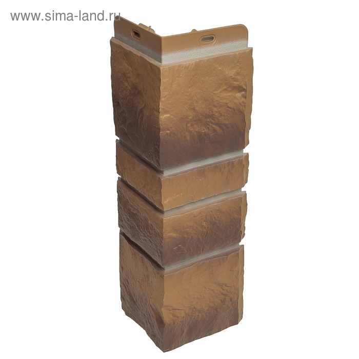 Угол для фасадных панелей DÖCKE BURG, цвет кукурузный - Фото 1