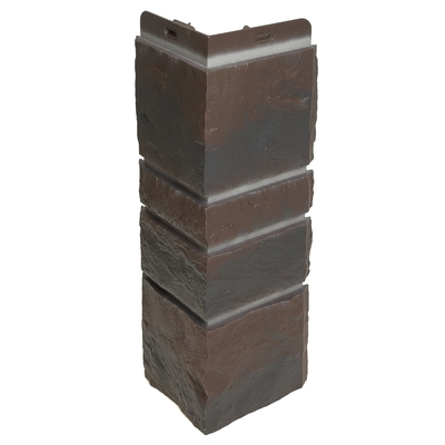 Угол для фасадных панелей DÖCKE BURG, цвет земляной