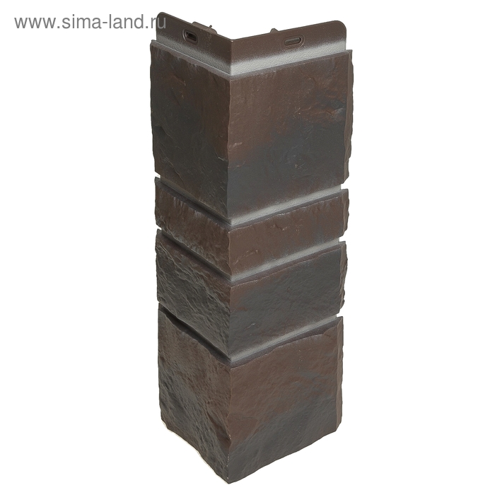 Угол для фасадных панелей DÖCKE BURG, цвет земляной - Фото 1