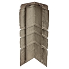 Угол для фасадных панелей DÖCKE BURG, цвет земляной - Фото 3