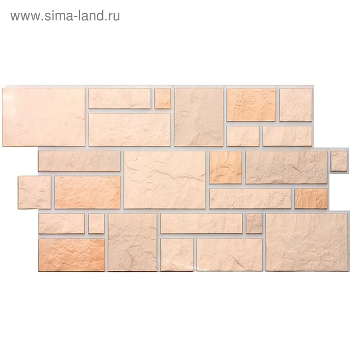 Панель BURG (Льняной) DÖCKE-R, 946х445 мм, 0,42м2 - Фото 1