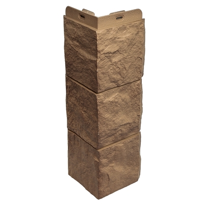 Угол для фасадных панелей DÖCKE FELS, цвет терракотовый