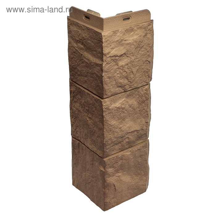 Угол для фасадных панелей DÖCKE FELS, цвет терракотовый - Фото 1