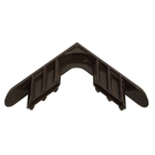 Стартовый угол к фасадным панелям DÖCKE BERG, цвет коричневый - Фото 3