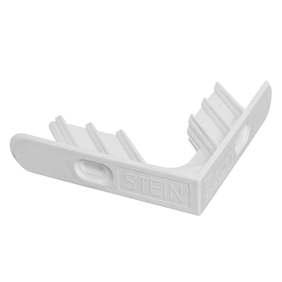 Стартовый угол к фасадным панелям DÖCKE STEIN, ПВХ, цвет белый