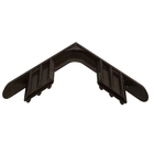 Стартовый угол к фасадным панелям DÖCKE BURG, цвет коричневый - Фото 3