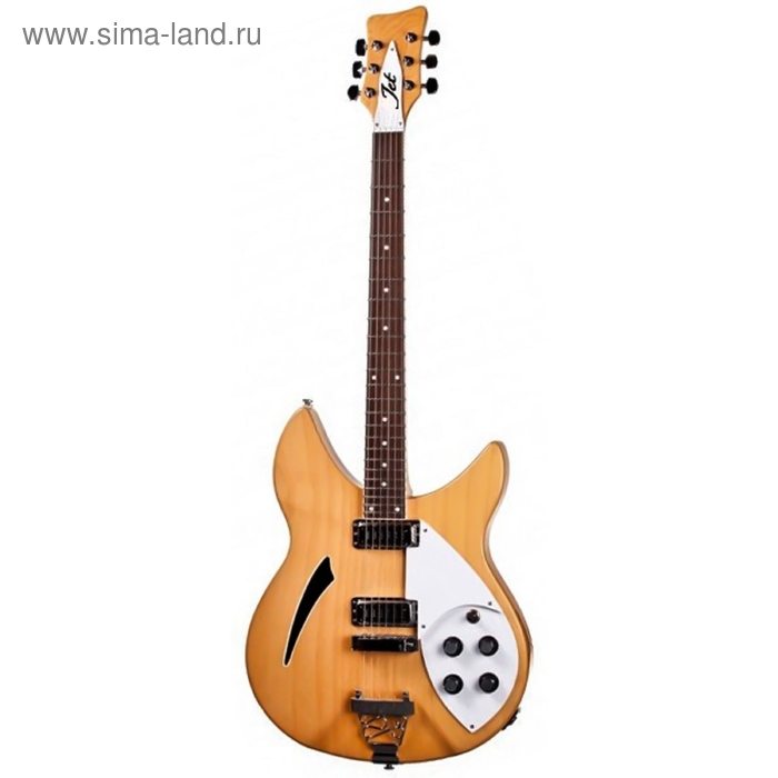 Электрогитара JET URK 500, тип Rickenbacker, цвет Mapleglo естественный - Фото 1