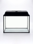 Аквариум «Прямоугольный» с крышкой, 60 л, 56×29×36/41 см, чёрный - Фото 2