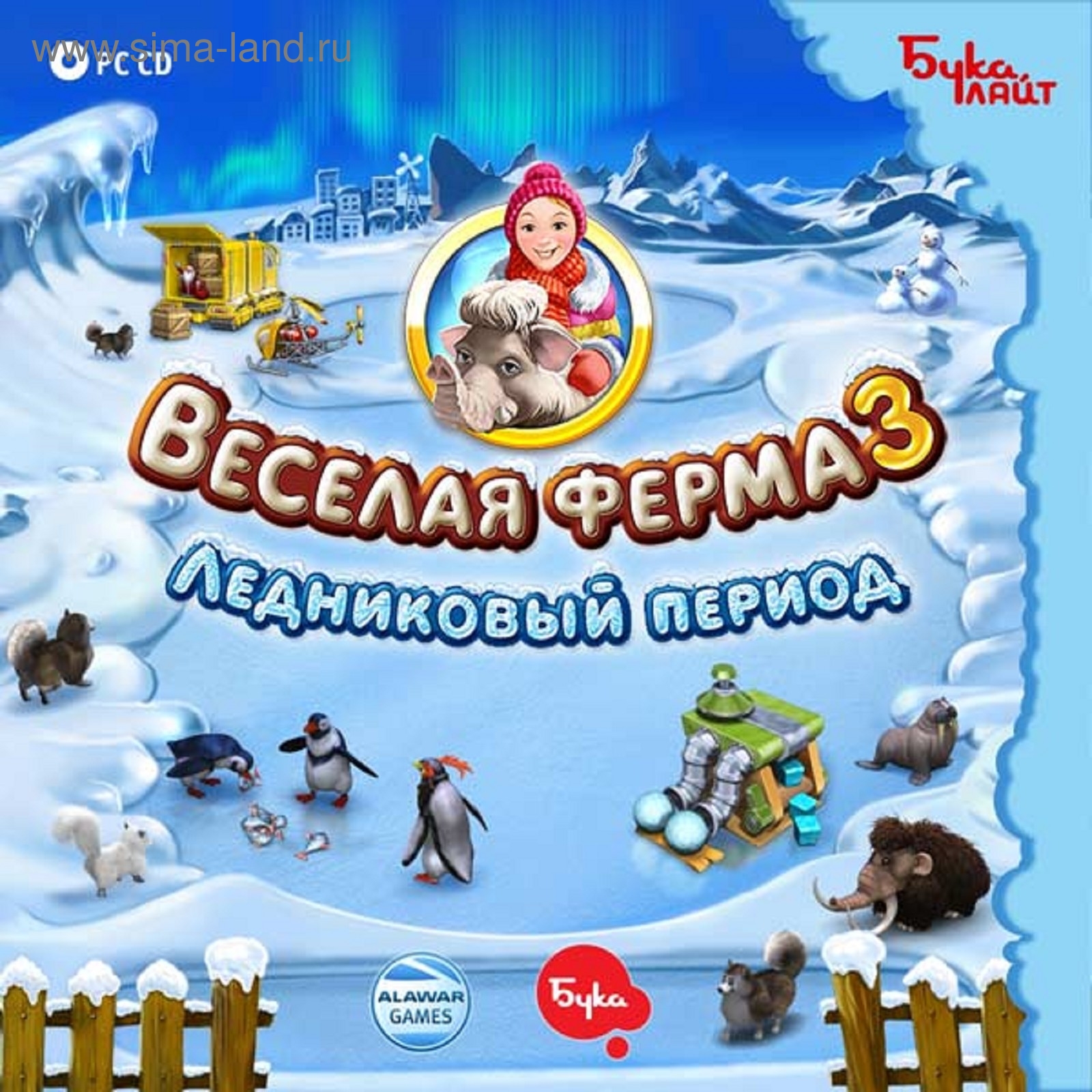 PC: Веселая ферма 3. Ледниковый период-CD-jewel