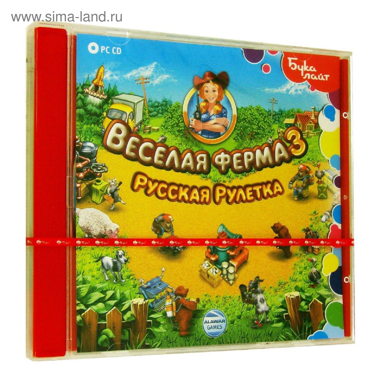 PC: Веселая ферма 3. Русская рулетка-CD-jewel (1532068) - Купить по цене от  19.00 руб. | Интернет магазин SIMA-LAND.RU