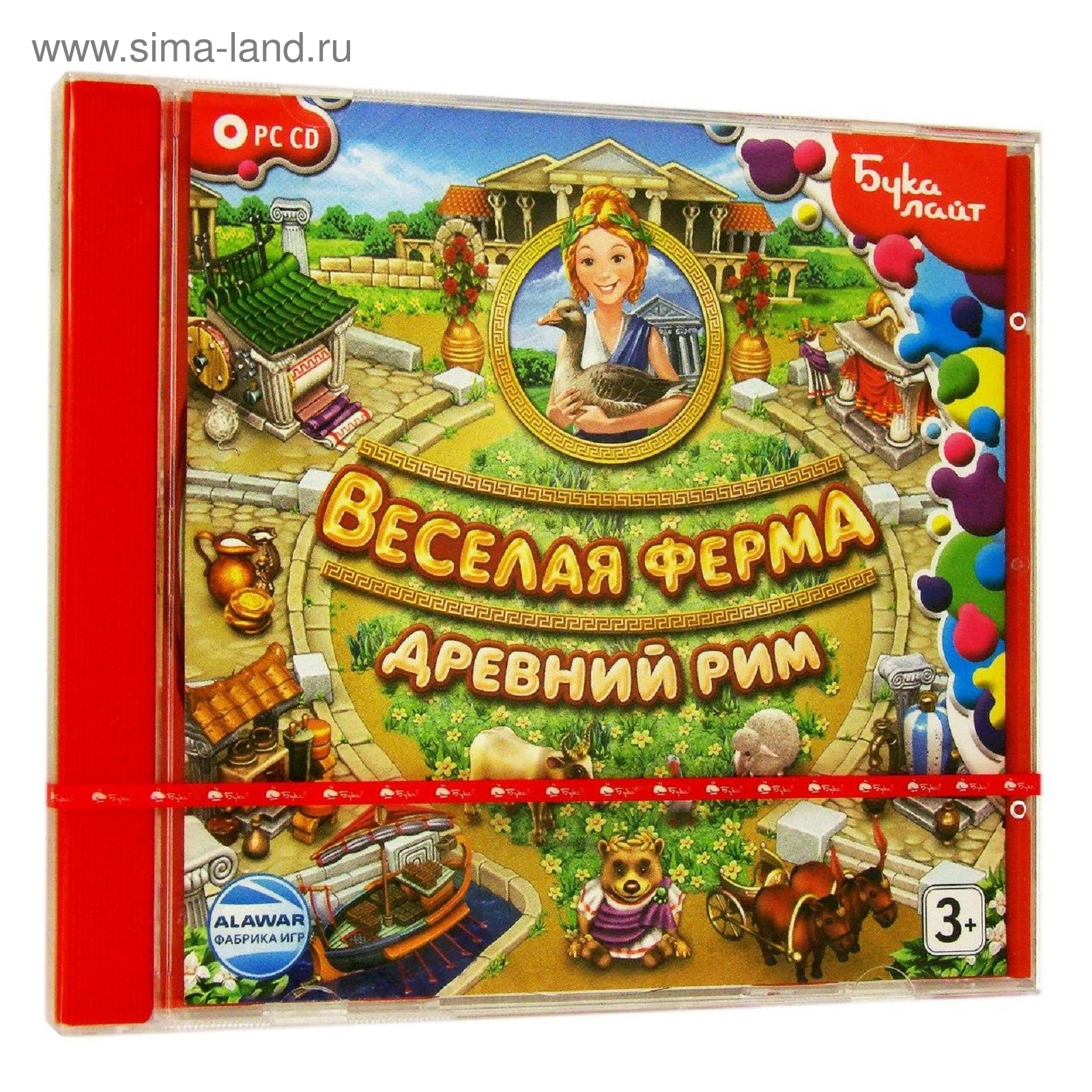 PC: Веселая ферма. Древний Рим-CD-jewel