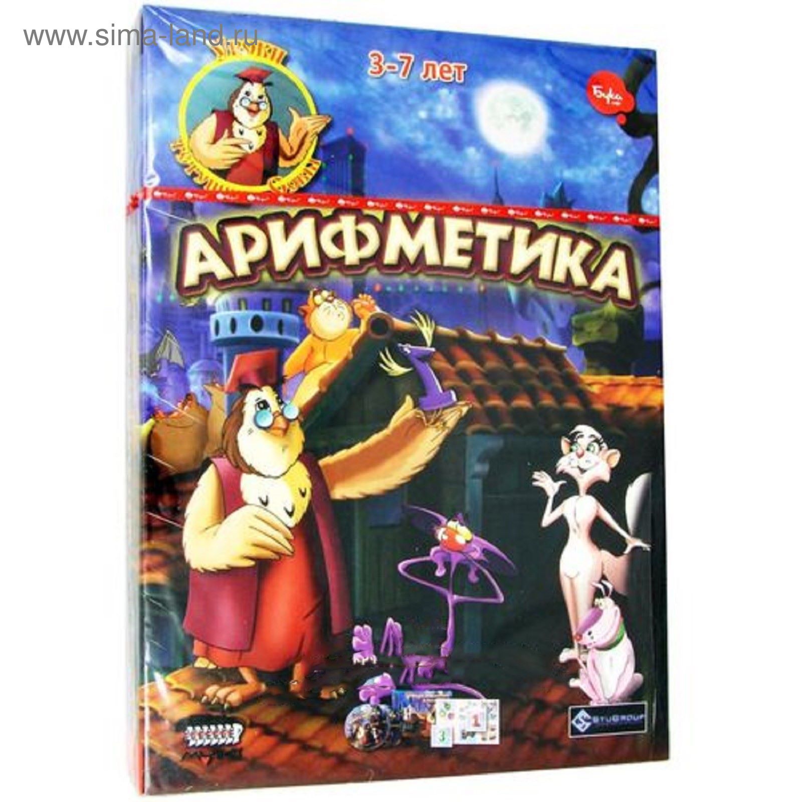 PC: Уроки тетушки Совы. Арифметика - DVD-Jewel