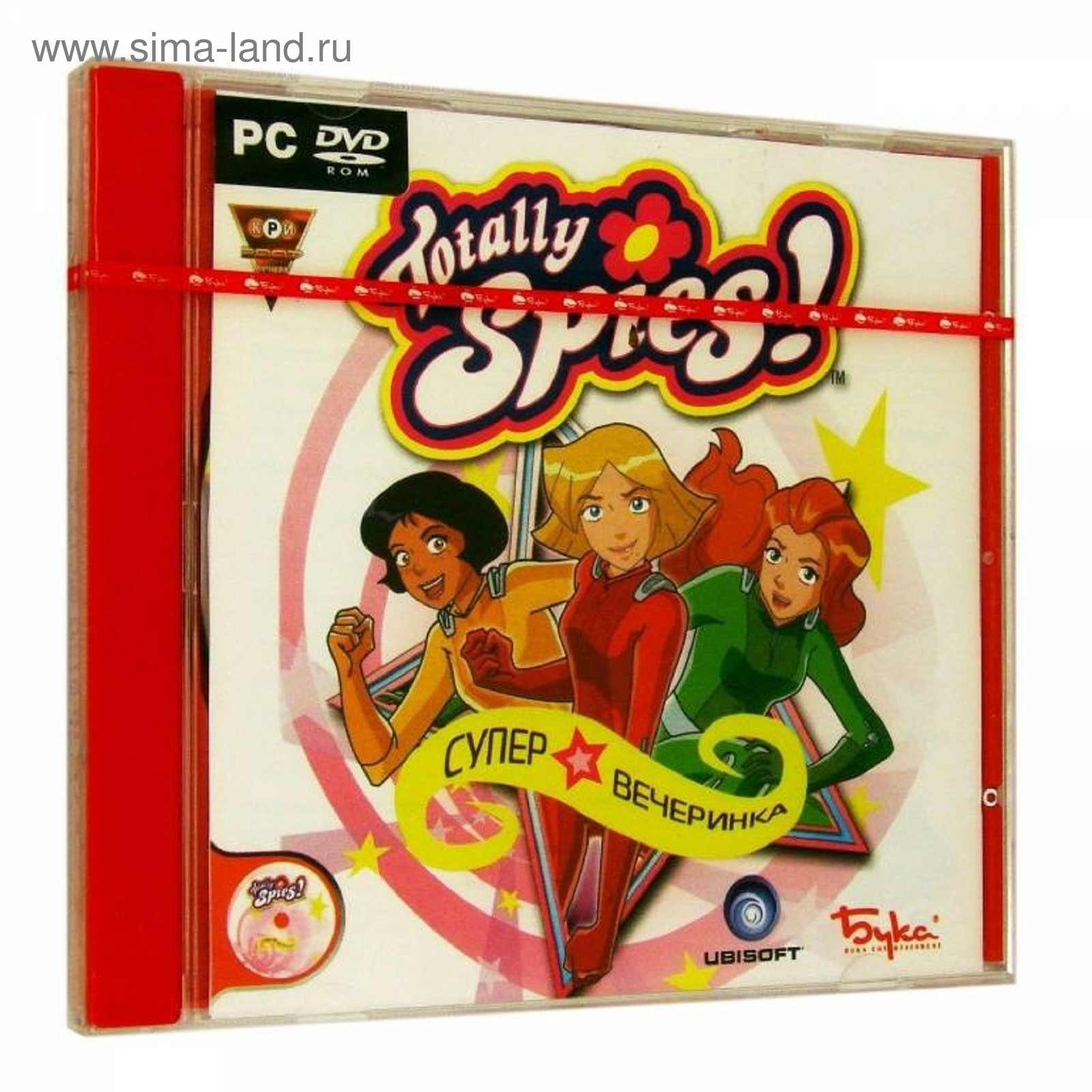 PC: Totally Spies Супервечеринка-DVD-Jewel (1532016) - Купить по цене от  19.00 руб. | Интернет магазин SIMA-LAND.RU