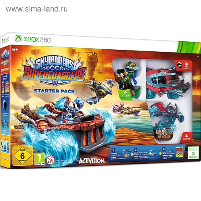 Игра для Xbox 360 Skylanders SuperChargers Стартовый набор - Фото 1