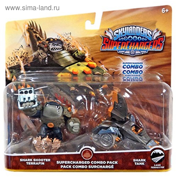 Набор из 2-х  фигурок Skylanders SuperChargers 1.(стихия Earth) - Фото 1