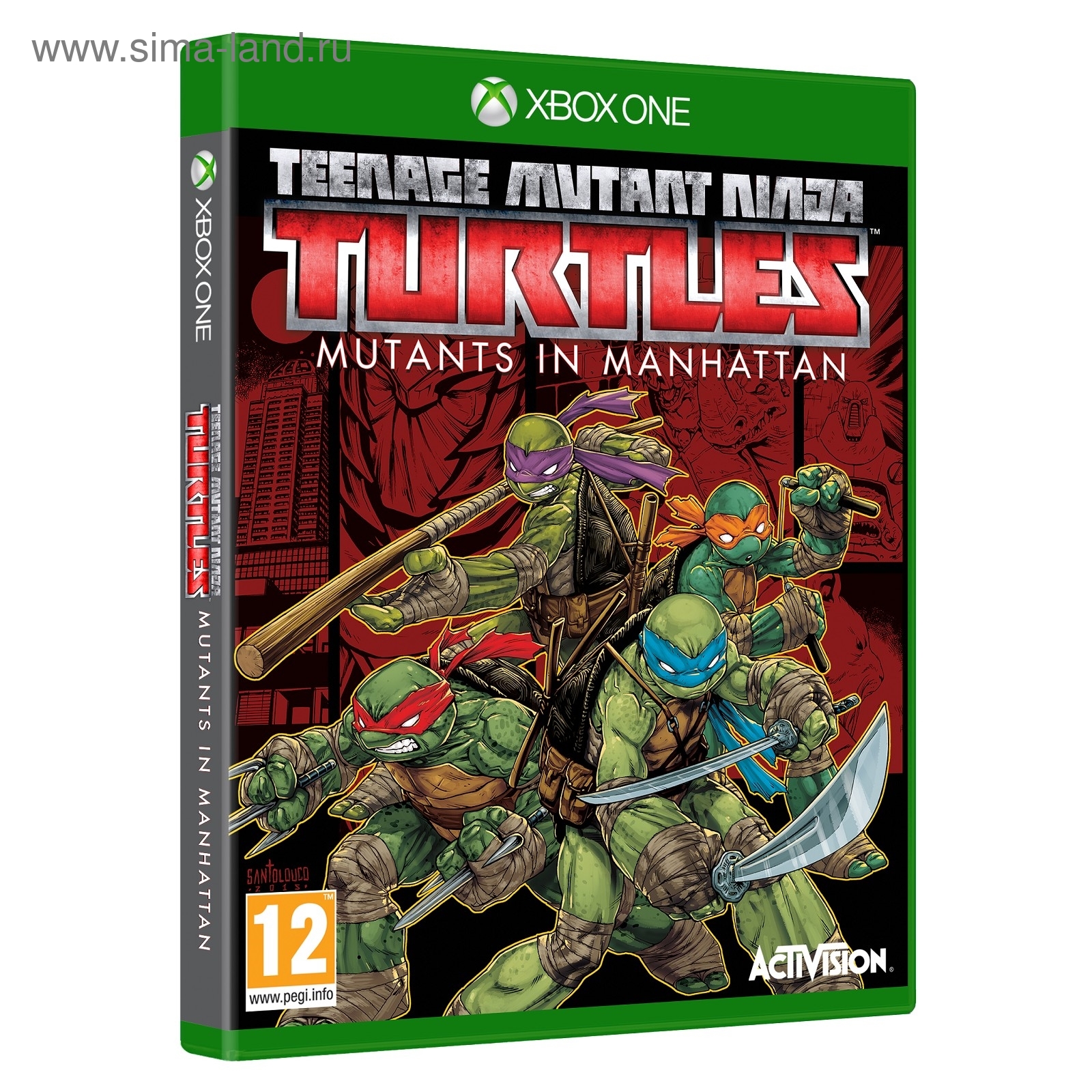 Игра для Xbox One Teenage Mutant Ninja Turtles Mutants in Manhattan