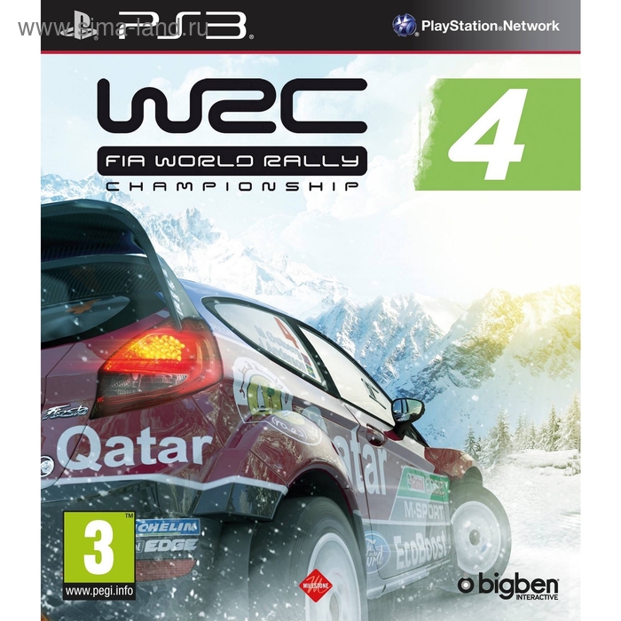 Игра для Sony PlayStation 3 WRC FIA World Rally Championship 4 - Фото 1
