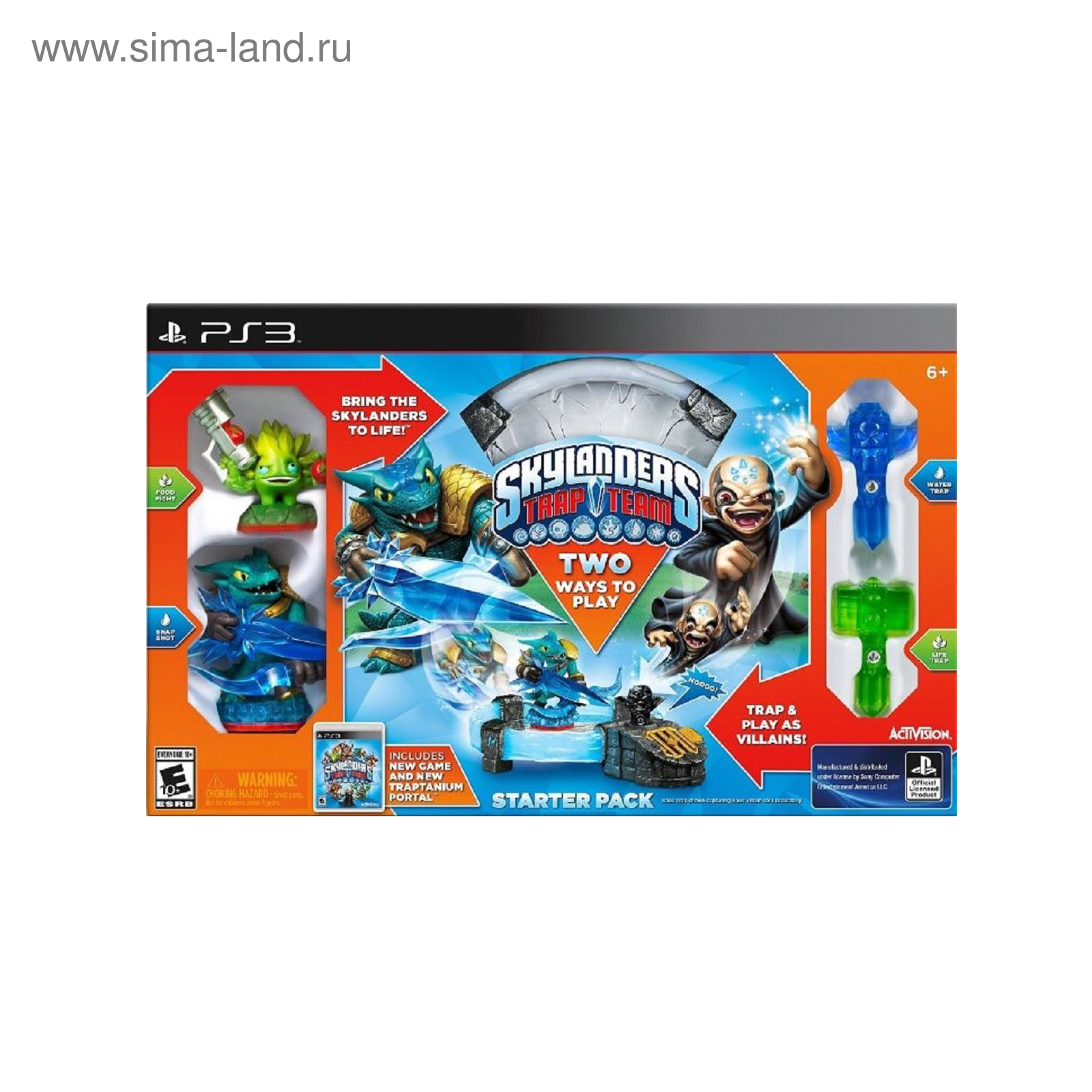 Игра для Sony PlayStation 3 Skylanders Trap Team Стартовый набор (1532139)  - Купить по цене от 1 049.00 руб. | Интернет магазин SIMA-LAND.RU