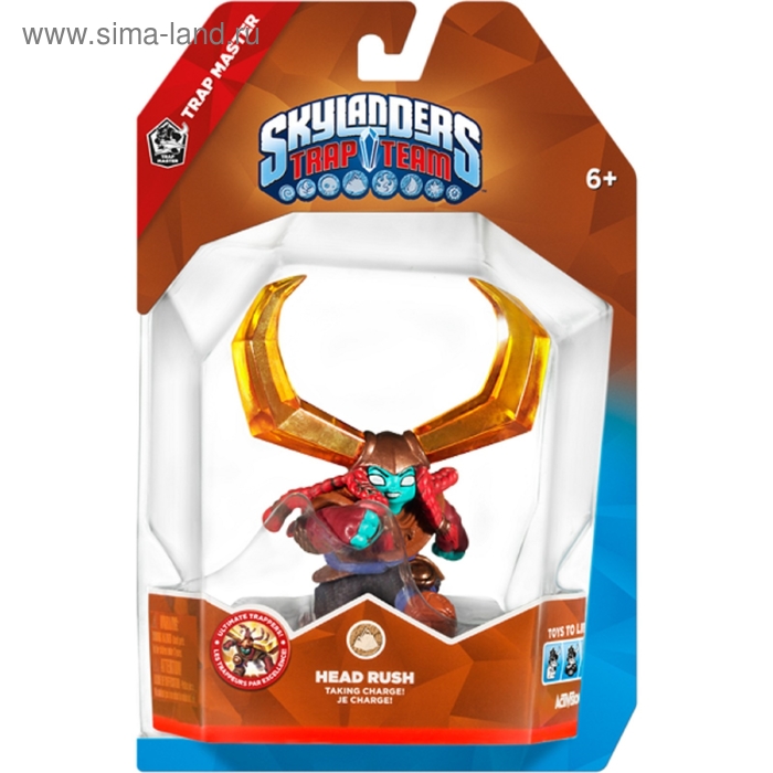 Фигурка Skylanders Trap Team Мастер ловушек - HEAD RUSH (стихия Earth). - Фото 1