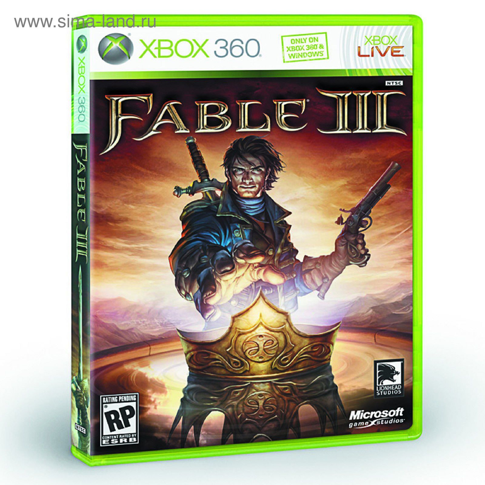 Игра для Xbox 360 Fable III (LZD-00016) (1532228) - Купить по цене от 1  357.93 руб. | Интернет магазин SIMA-LAND.RU