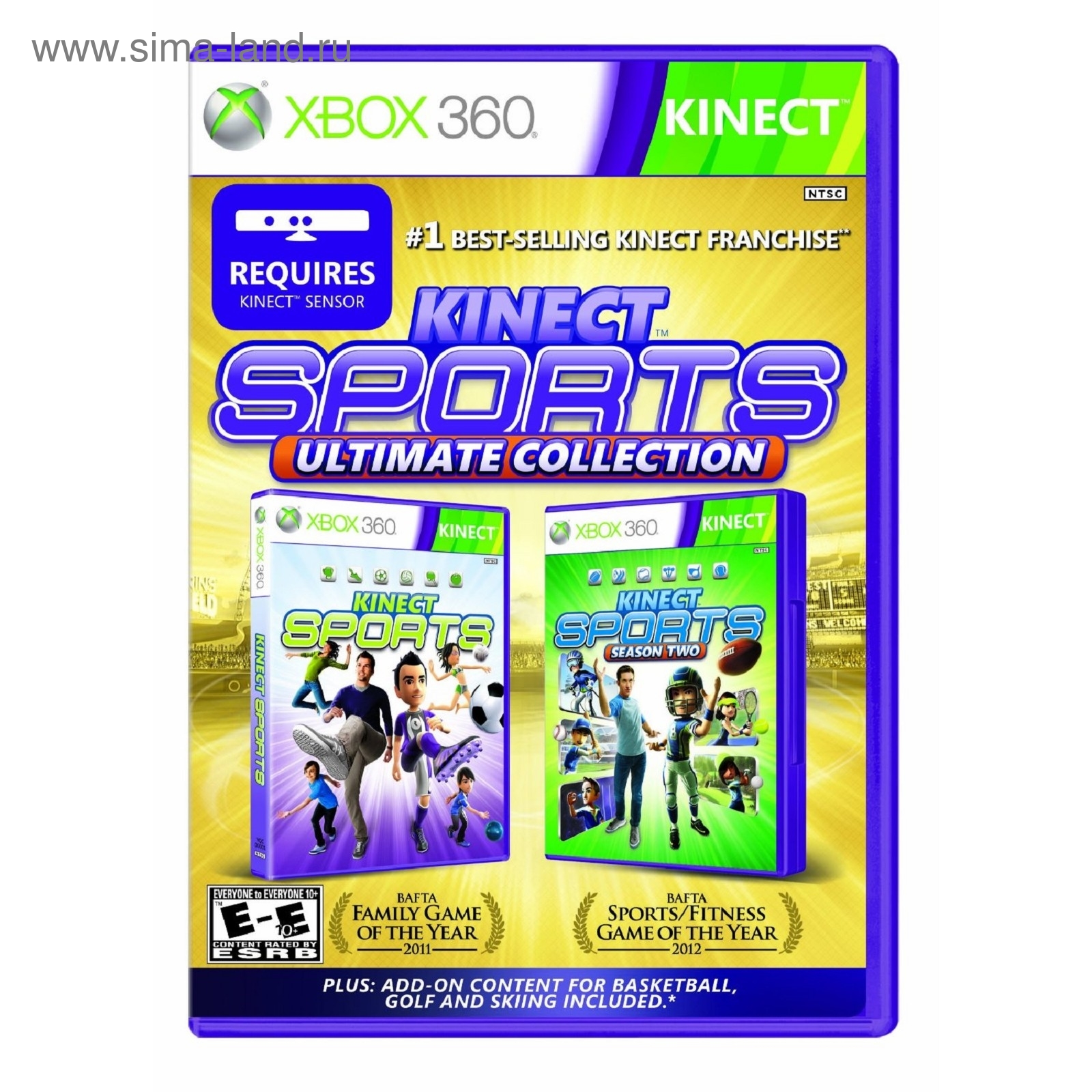 Игра для Xbox 360 Kinect Sports Ultimate (4GS-00019) (1532233) - Купить по  цене от 2 069.81 руб. | Интернет магазин SIMA-LAND.RU