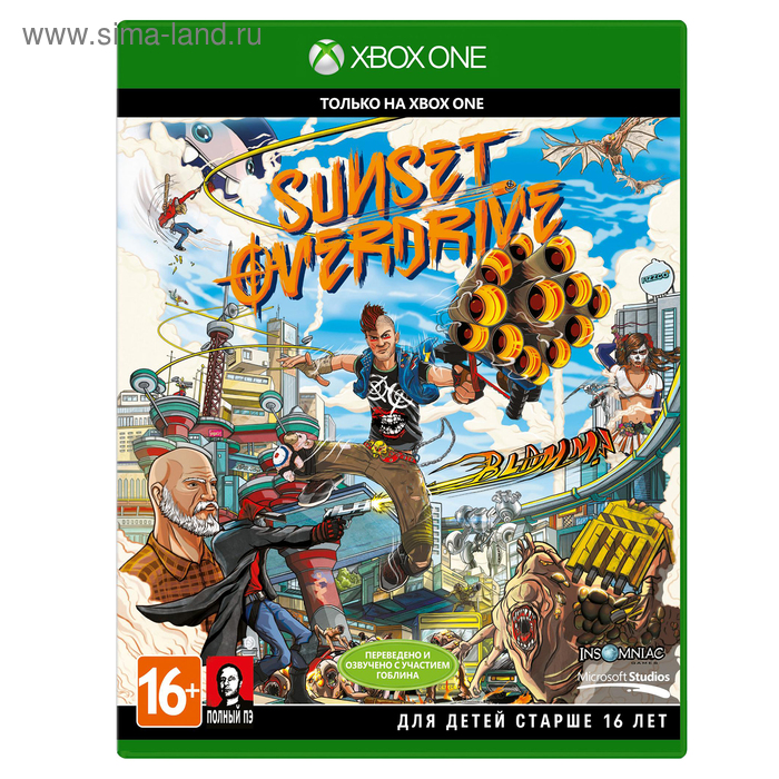 Игра для Xbox One Sunset Overdrive. Рус. версия (3QT-00028) - Фото 1