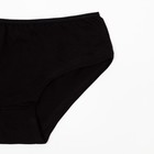Трусы женские шорты, цвет чёрный, размер 44 - Фото 2