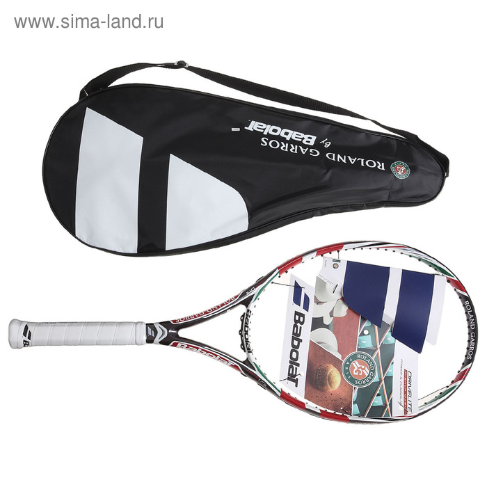 Ракетка для большого тенниса Drive Lite French Open, без натяжки, ручка 2 - Фото 1