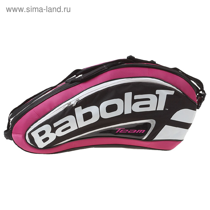Чехол для теннисных ракеток Team Line, цвет розовый - Фото 1