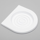 Туалет для приучения кошек к унитазу 39.2×38.7×3 см, белый - Фото 4