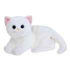 Мягкая игрушка "Кошка Crystal", цвет белый - Фото 1