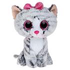 Мягкая игрушка «Кошка Kiki», цвет серый - Фото 1
