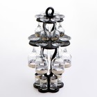 Мини-бар 18 пр вино, гравировка "Изящный" 240/55/50 мл - Фото 2