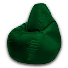 Кресло-мешок «Груша» Позитив, размер M, диаметр 70 см, высота 90 см, оксфорд, цвет зелёный - Фото 1