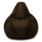 Кресло-мешок «Груша» Позитив, размер M, диаметр 70 см, высота 90 см, оксфорд, цвет коричневый - Фото 2